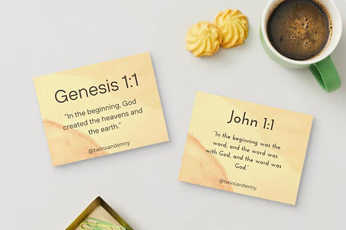 20 Easy Memory Verse Flash Cards<br>(Digital Product Only) - Image 3