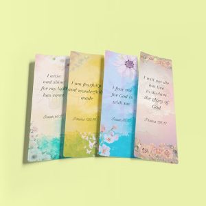 12 Printable Scripture Bookmark<br>(Digital Product Only)
