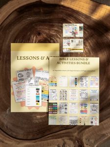 BIBLE LESSONS & ACTIVITIES BUNDLE<br>(Digital Product Only)