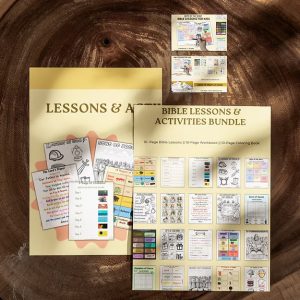 BIBLE LESSONS & ACTIVITIES BUNDLE<br>(Digital Product Only)